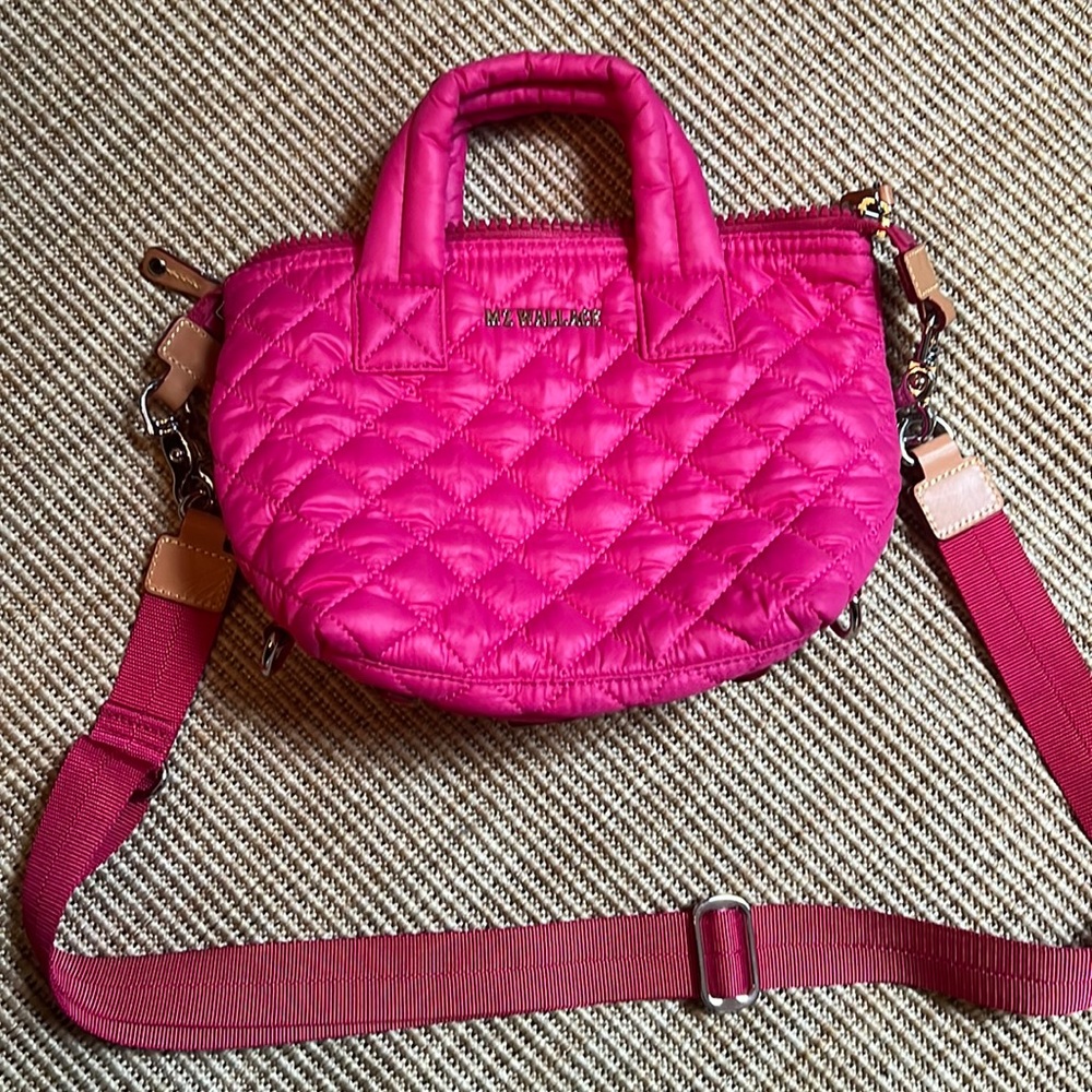 MZ Wallace Micro Sutton hot pink